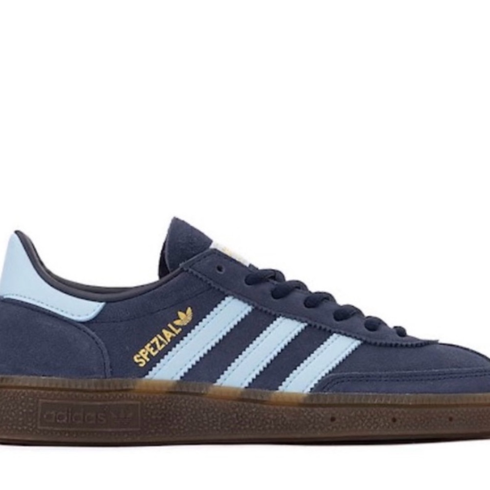 Adidas Spezial Dark Blue with Light Blue Stripes